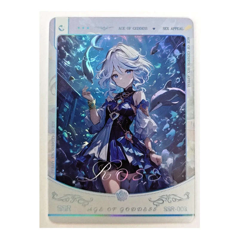 Anime Goddess Story Ssr Series Collection Card Yor Forger Boa Hancock Kafka Furina Kanroji Mitsuri Prezent urodzinowy Zabawki dla dzieci