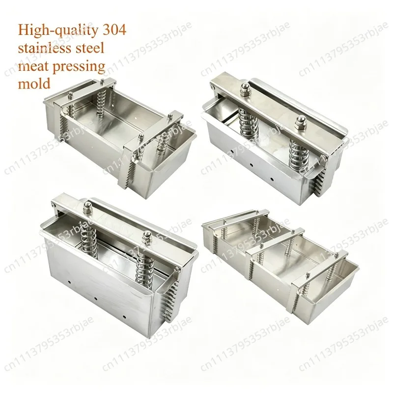 For 304 Stainless Steel Meat Press for Brine Pork Head & Beef Lamb, Food Forming Mold for Dried Yogurt Press Block Tool