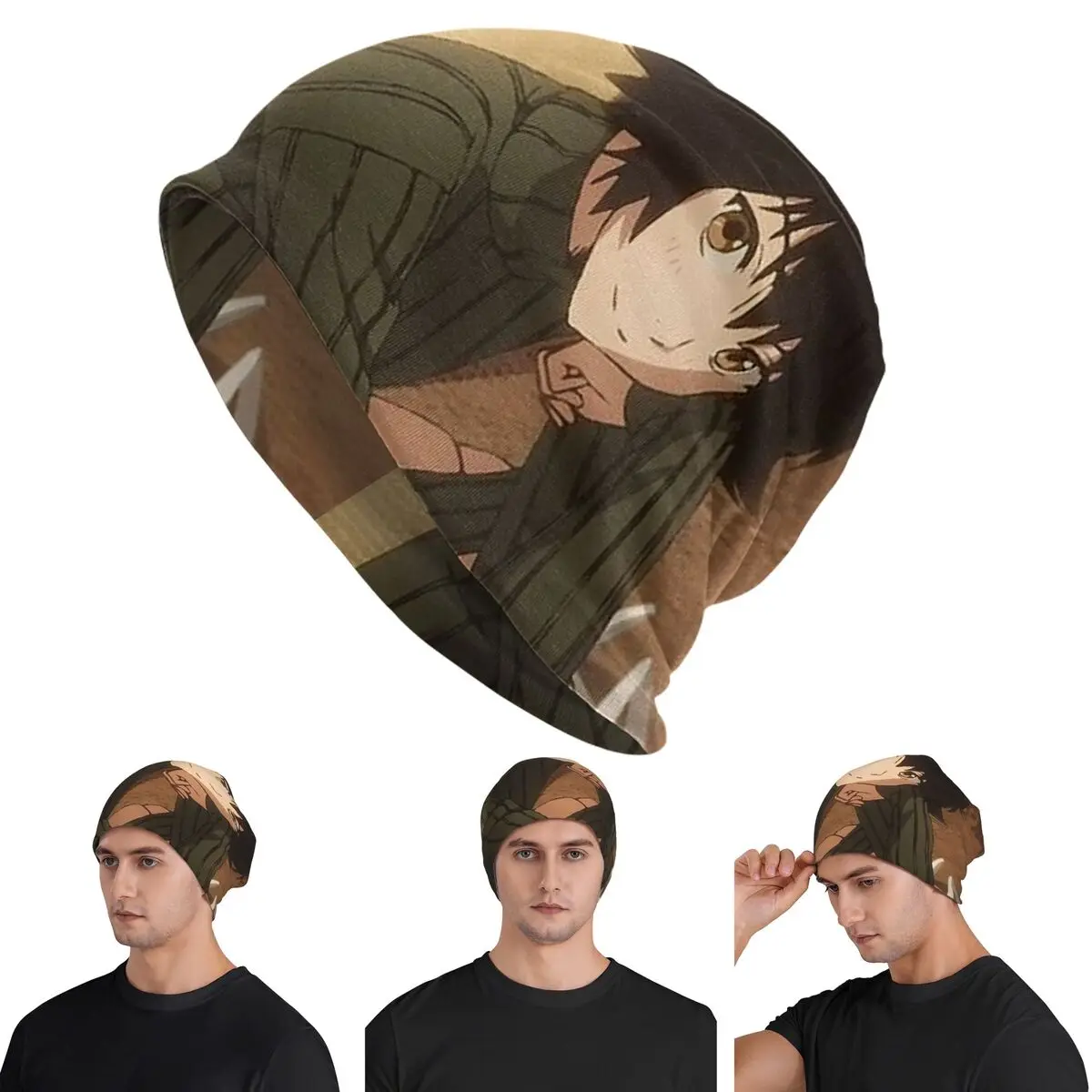 

Манга Аниме Kei Roume Sing Yesterday Мужчины Женщины Взрослые Шапки Шапки Вязаный Капот Шапка Теплый Хип-Хоп Осень Зима Шапки Skullies