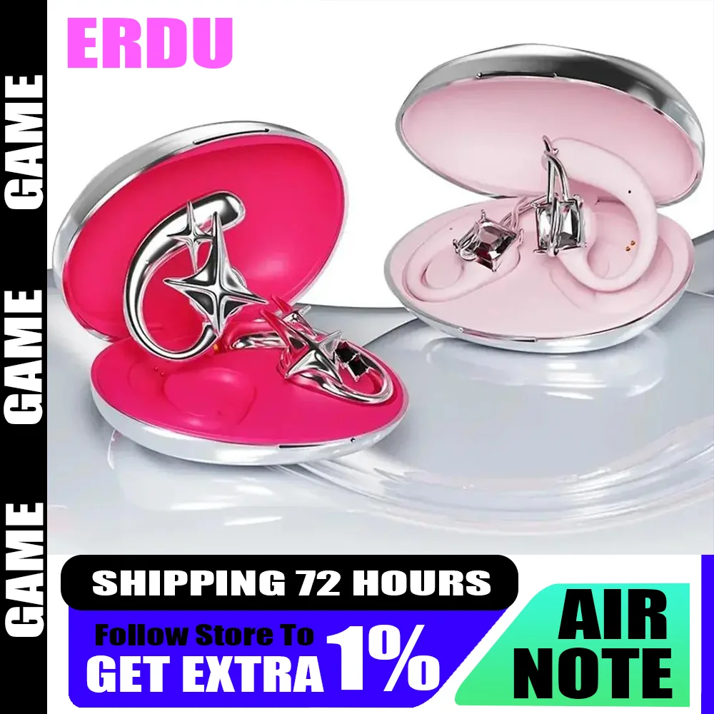 

Erdu Ear Hook Earphones Bluetooth Wireless Earphone Accessories Replaceable Earbud Custom For Girl Sport Ear Hanging Not In Ear