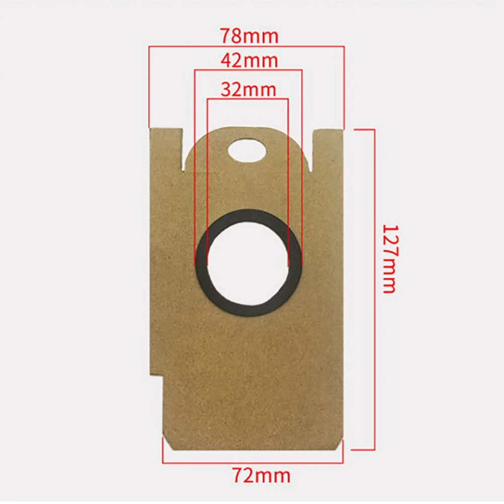 Replaceable Accessories Parts Dust Bags for Xiaomi Lydsto R1 R1A Robot Vacuum Cleaner Robot Vacuum Cleaner Parts 10Pcs