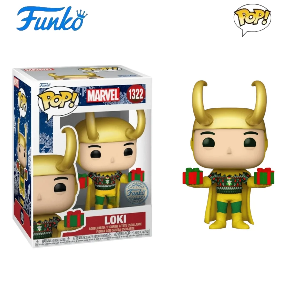 

Marvel Loki Action Figures #1322 Funko Pop 11cm Vinyl Figure Collectible Limited Edition Model Toy Children's Birthday Gift