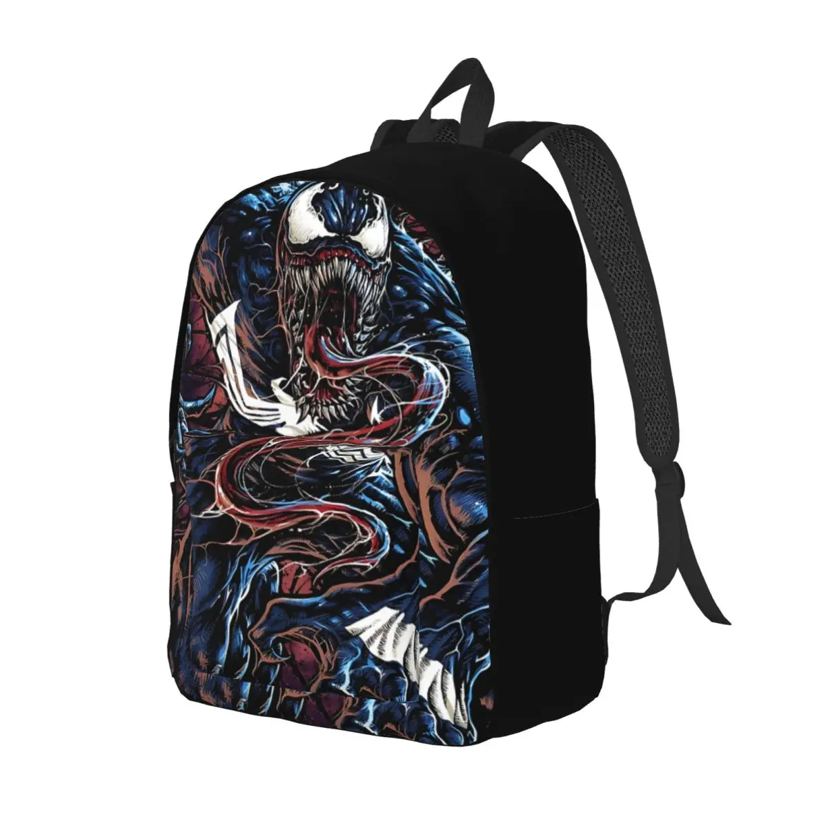 Lurking Laptop Bag Marvel Venom The Last Dance Couple Snack Storage Weekend Picnic Back To School Gift Zipper Closure Laptop Bag