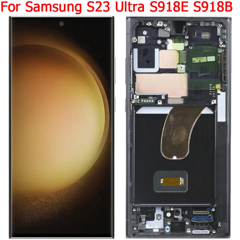 For Samsung S23 Ultra 5G LCD Display With Frame 6.8\