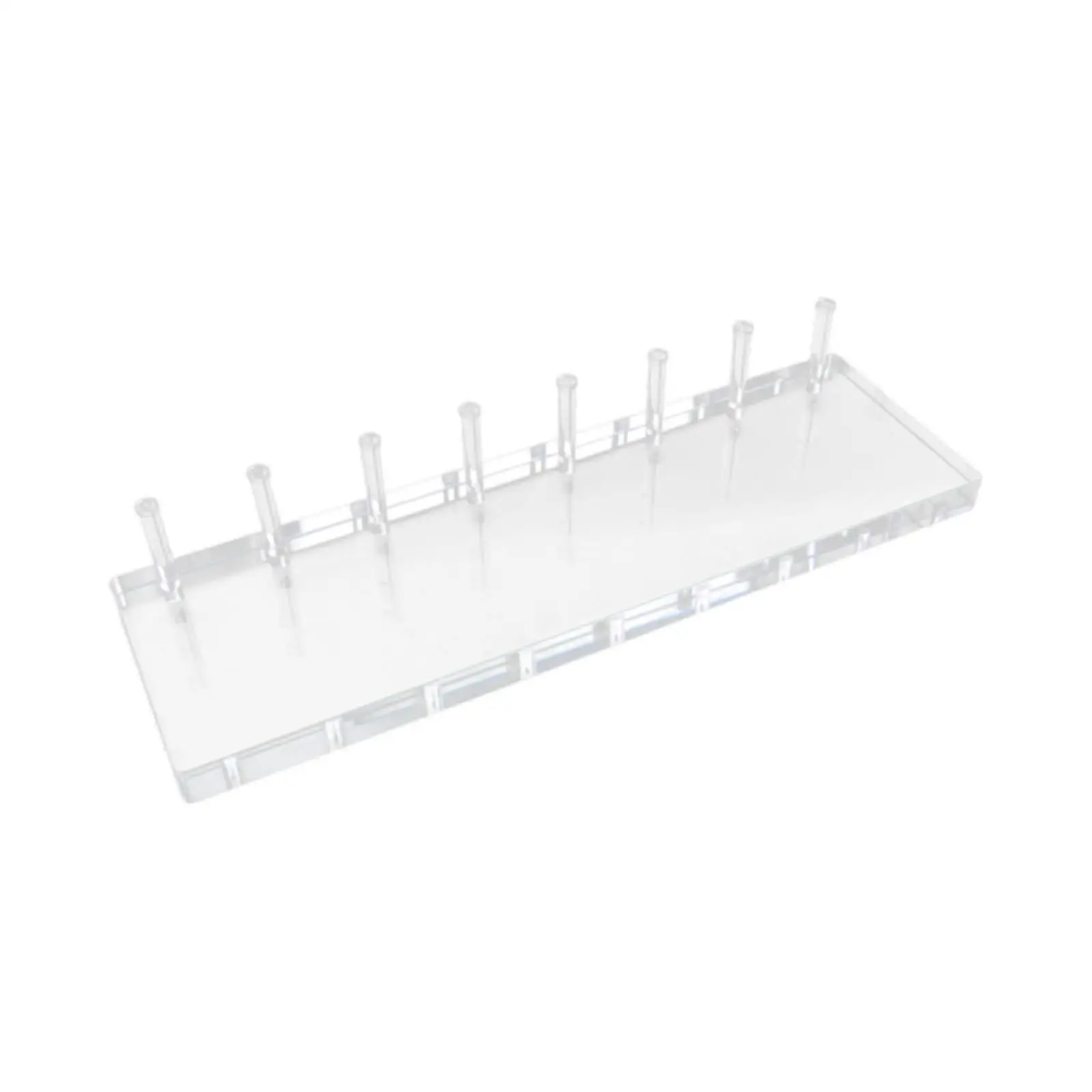 

Golf Head Display Rack Clear Acrylic Stand Golf Equipment Organizer for Professional Showcase Stores