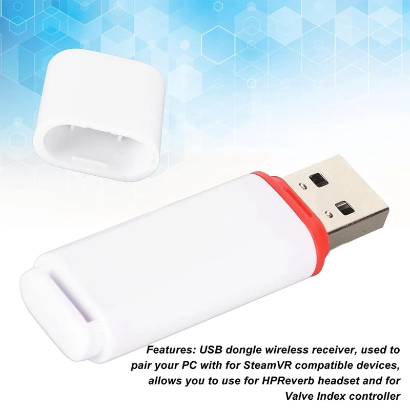 ตัวรับสัญญาณกิจกรรมตัวรับสัญญาณ USB VR สำหรับวาล์วตัวควบคุมดัชนีและอุปกรณ์ติดตาม HTC Vive