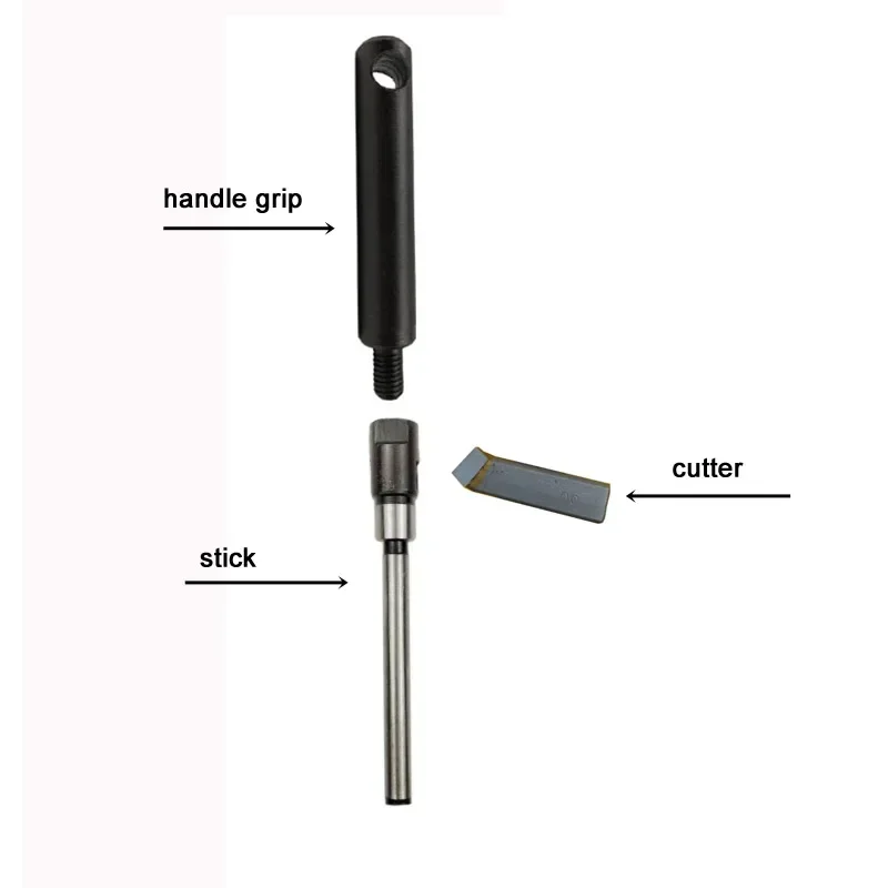 New Adjustable Hard Alloy Grinding Reamer Handle Cutter for Car Motorcycle Valve Seat Repair Tool 15/30/45/55/60/65/75/90 Degree