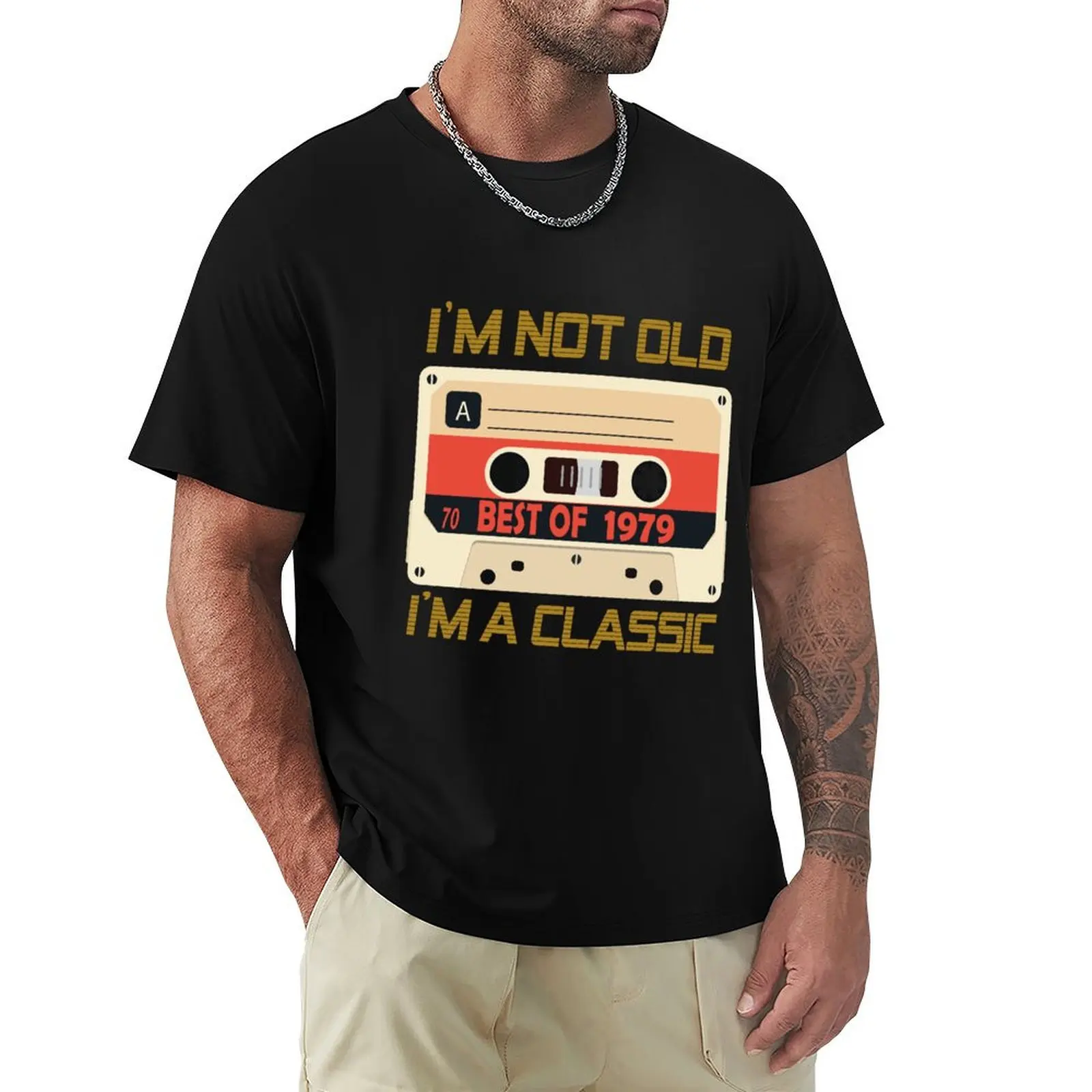 

i'm not old best of 1979 i'm a classic ,Grandpa I'm not Old a Classic Shirt, a classic, Funny Birthday Shirts, Grandfath T-Shirt