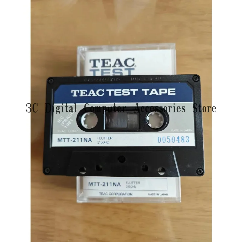 MTT-211NA 1350kHz -4dB For TEAC TEST TAPE FLUTTER Test Tape New Original