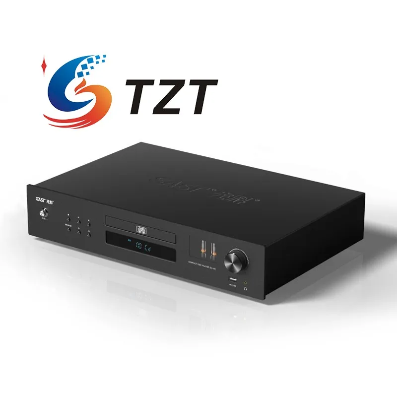 

TZT SAST SA-185 220V HiFi CD Player Bluetooth5.2 Support DTS5.1/2.0 Decoding Built-in 6S6 Electronic Tube x 2
