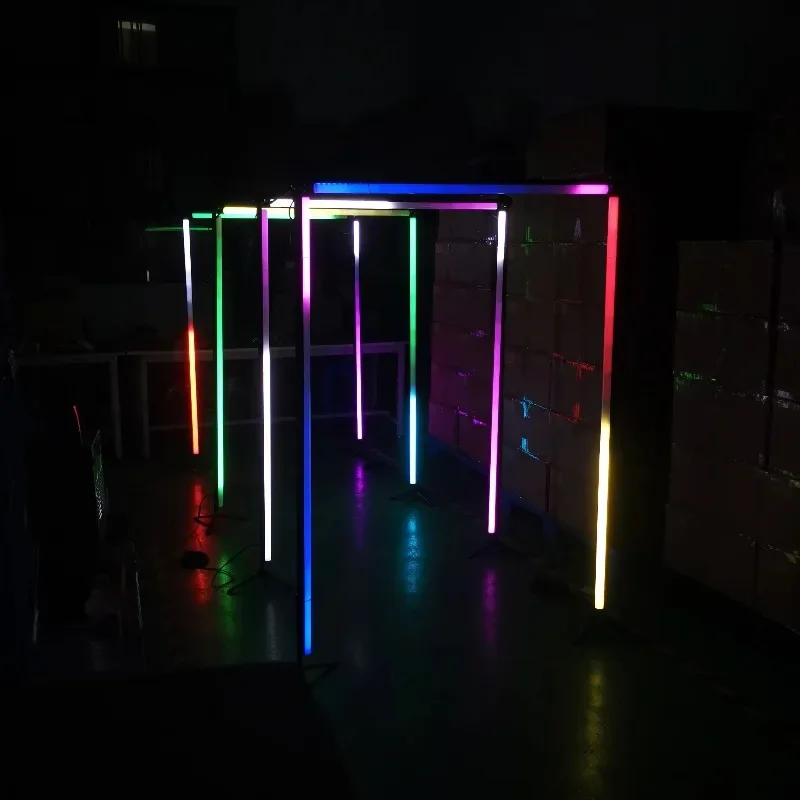 Outdoor Landscape Lighting Sound Light Led Controller Amusement Rides Interactive LED Tunnel with Sound