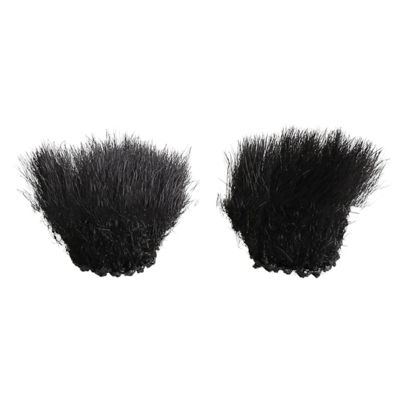 2pcs Artifice Fur Wind Ecrem