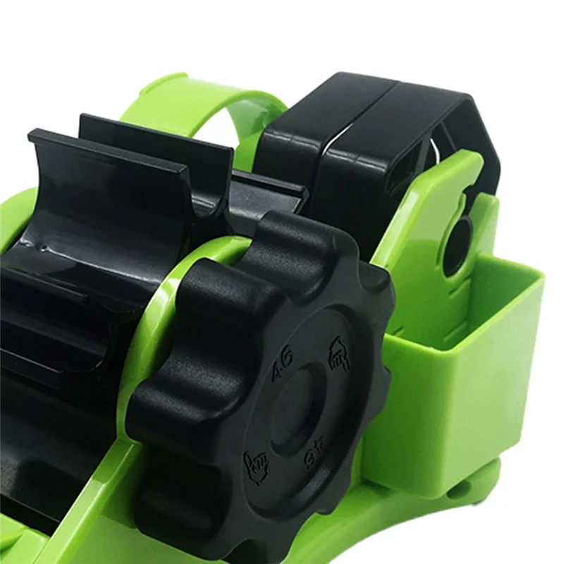 ABJO-Halbautomatischer Klebebandabroller, Mehrrollen-Schneiden, wiederverwendbarer Thermobandabroller für Thermotransferband