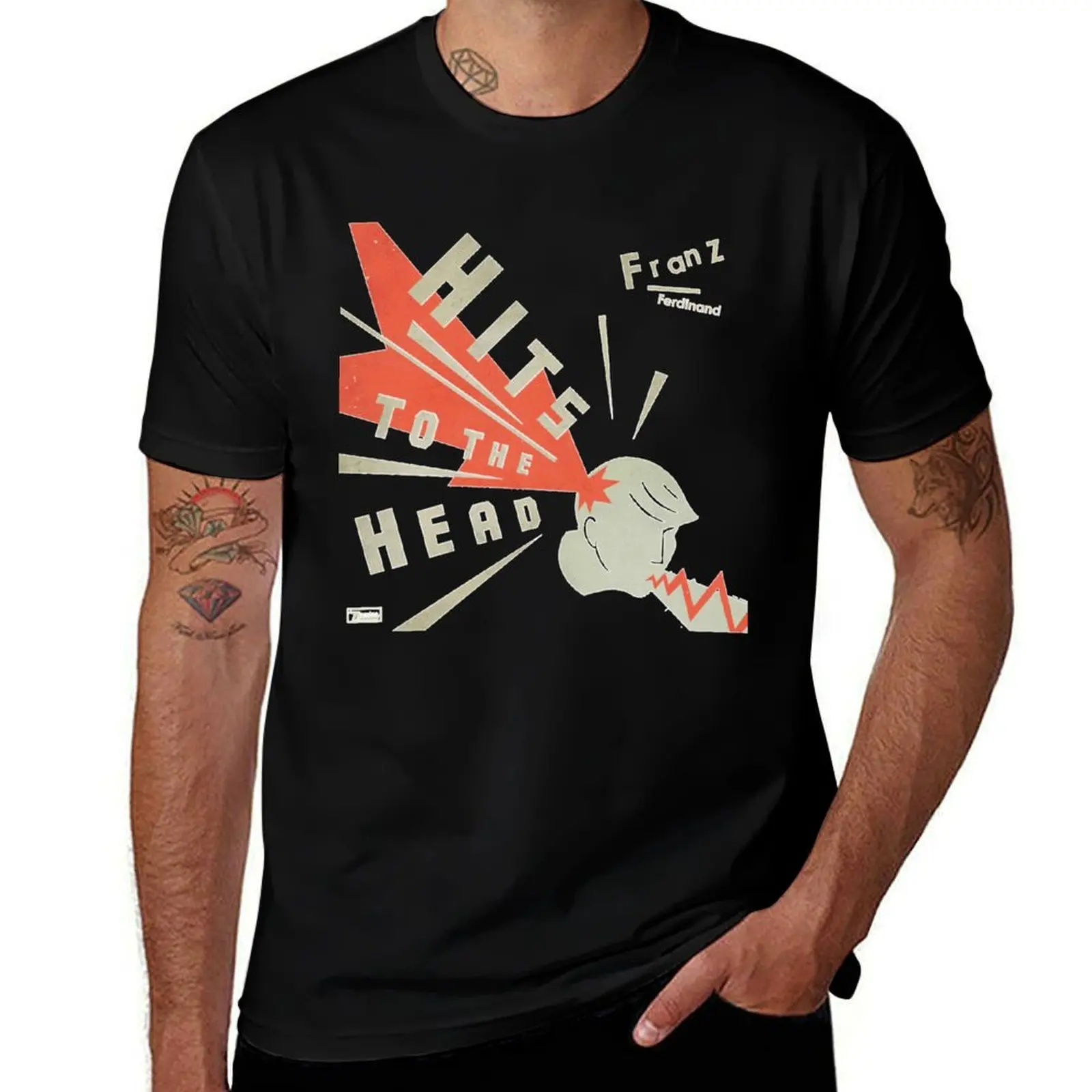 Franz Ferdinand Hits To The Head Classic T-Shirt Casual Graphic Print Tee