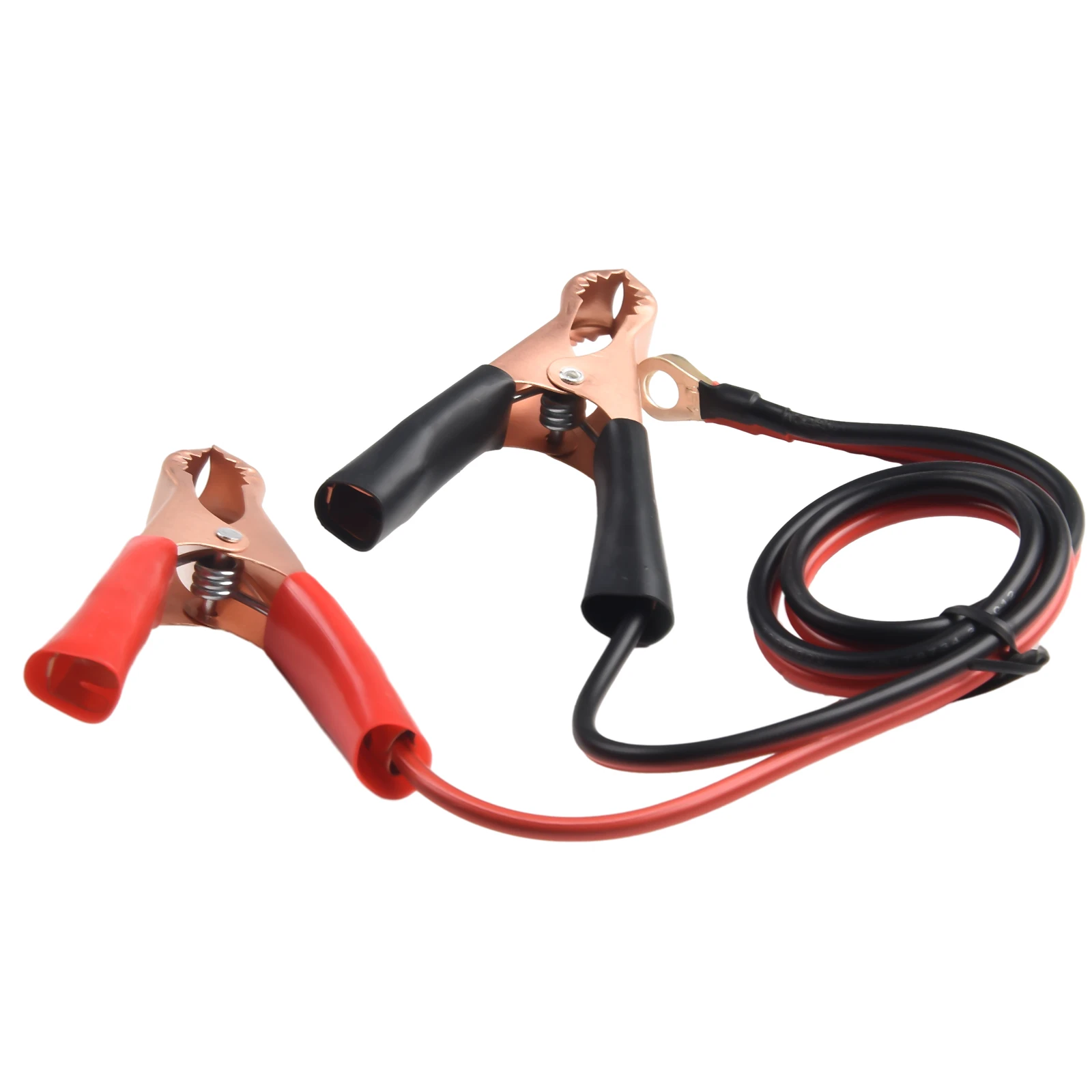 2PCS 40*32*mm Car 50AMP Battery Inverter Wire Power Transfer Cable For-Alligator Clip Plastic And Copper Battery Clip Wire