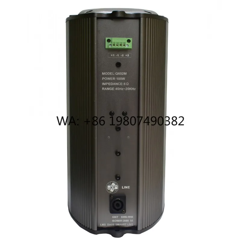 2-Way Full Range Passive DJ Stage Speaker Portable Professional Indoor Outdoor Conference Party Audio Sound System
