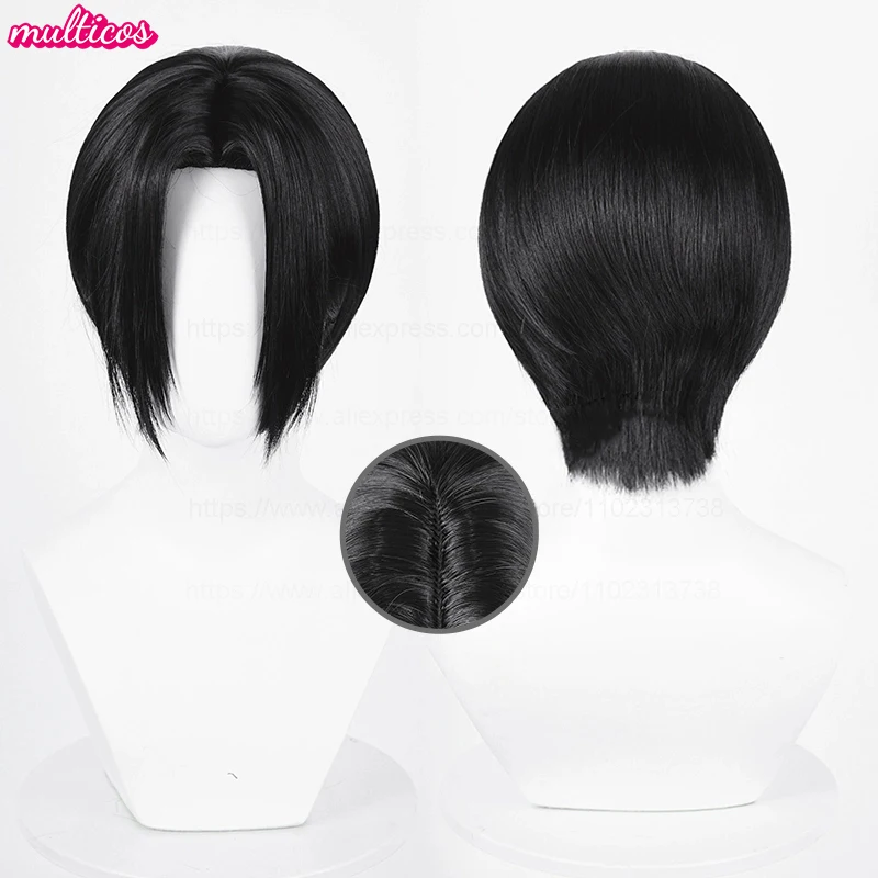 

High Quality Oosaki Nana Cosplay Wig NANA Cosplay Short Blac kHeat Resistant Synthetic Hair Halloween Party Anime Wigs + Wig Cap