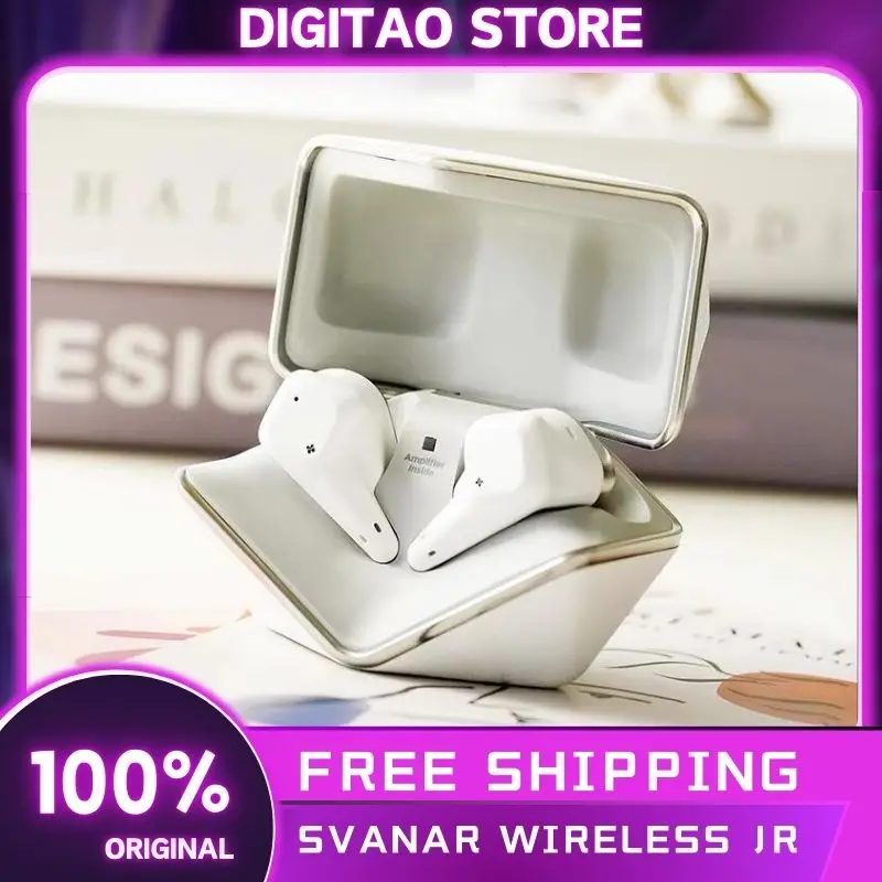 Hifiman Svanar Wireless Jr Wireless Bluetooth Earphones Hifi In-Ear Earphones Active Noise Reduction Earbuds Game Earphones