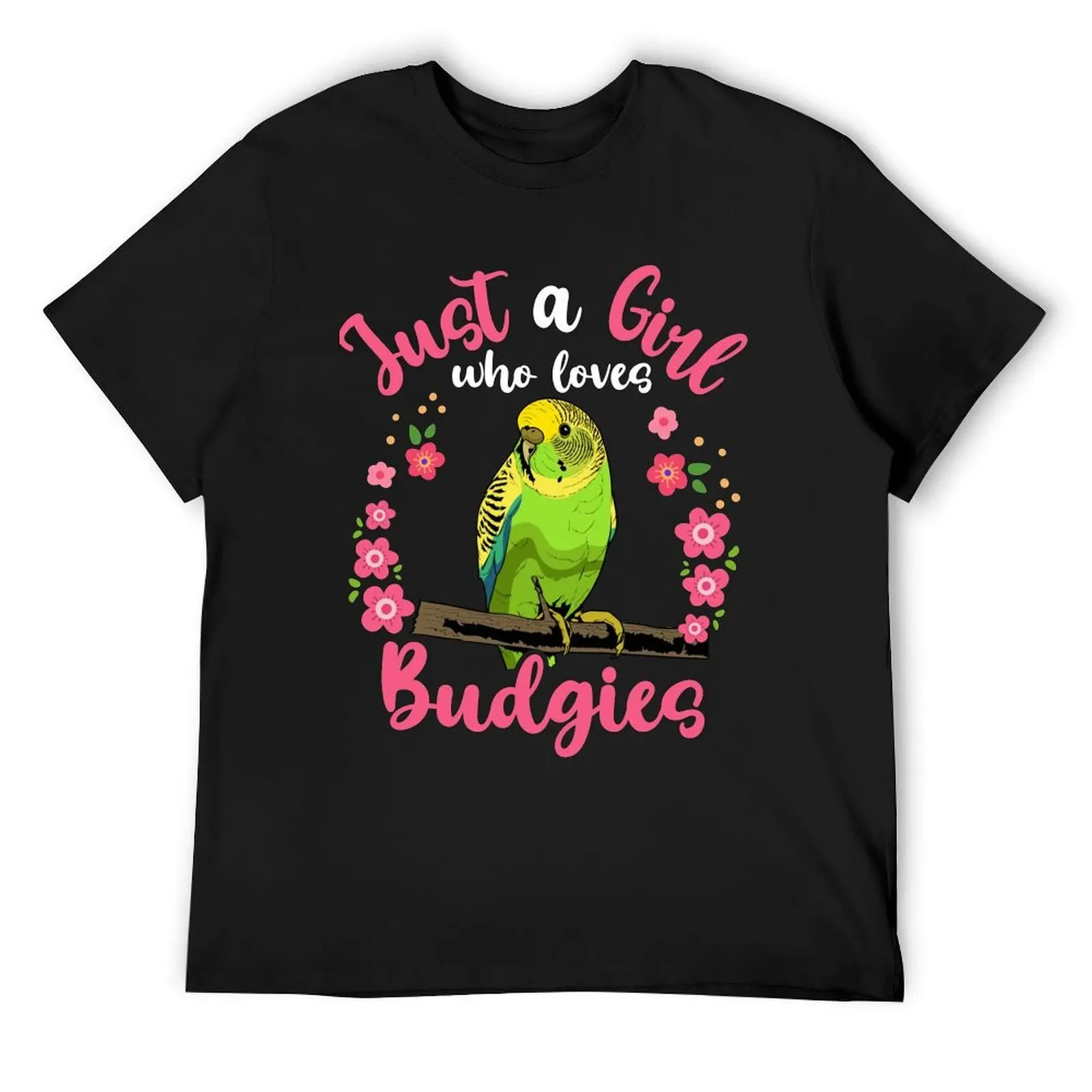 

Budgie Budgerigar Parakeet Budgie Lover T-Shirt oversized Blouse anime shirt Men's t-shirt