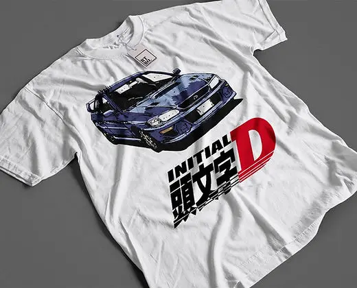 Initial D cotton Anime Shirt