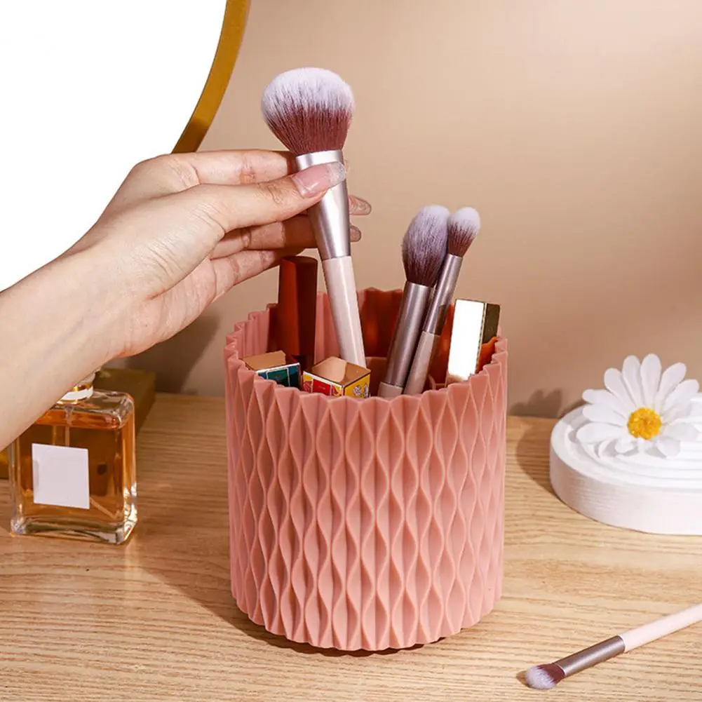 แปรงแต่งหน้าแปรงแต่งหน้า Chic Multi-ใช้หมุนได้นักเรียนปากกา Organizer อิสระ360องศาการหมุนปากกาคอนเทนเนอร์