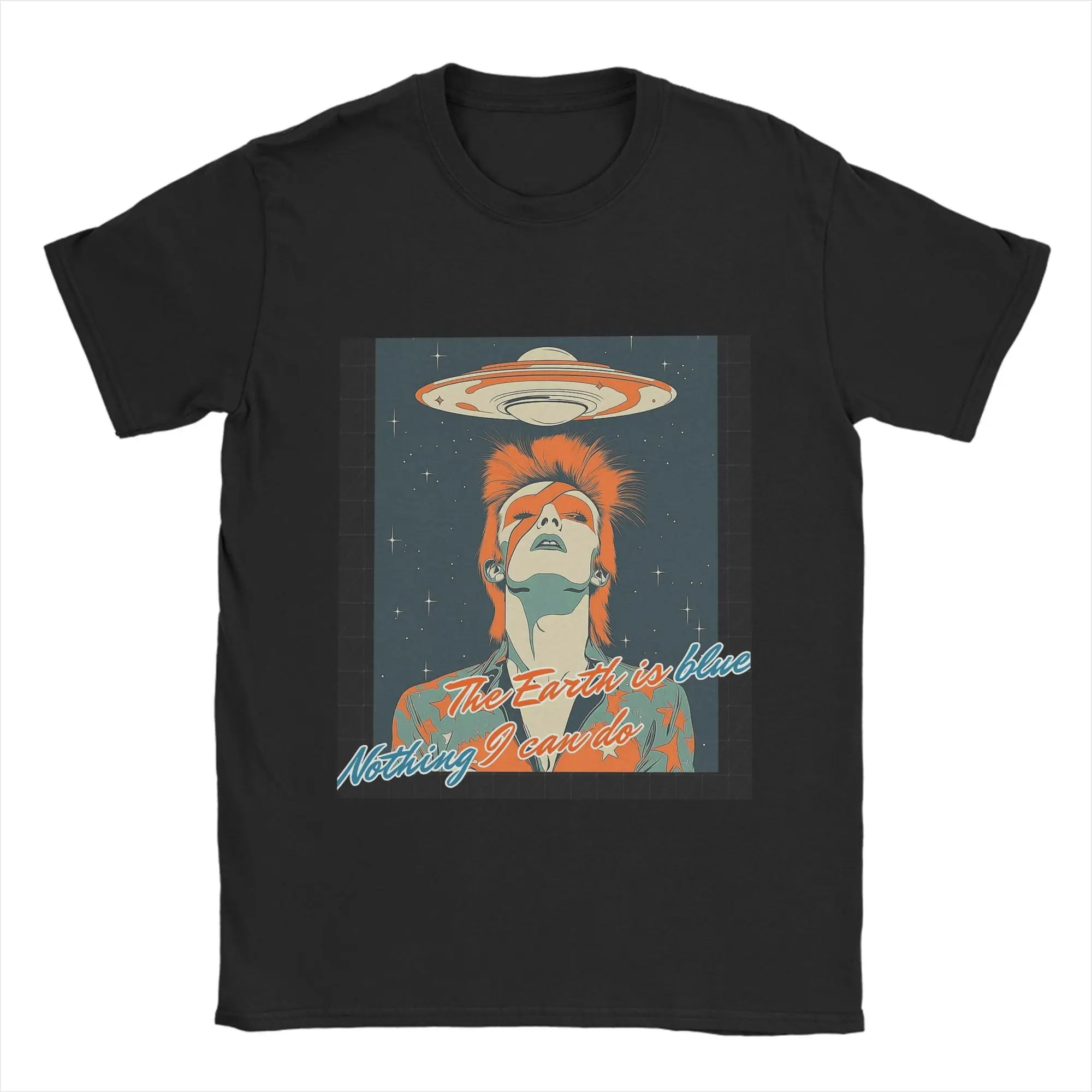2026 Men's and  Women  T-Shirt D-Davids Bowied Casual Cotton Tees Short Sleeve T Shirts Crew Neck Clothes Printed