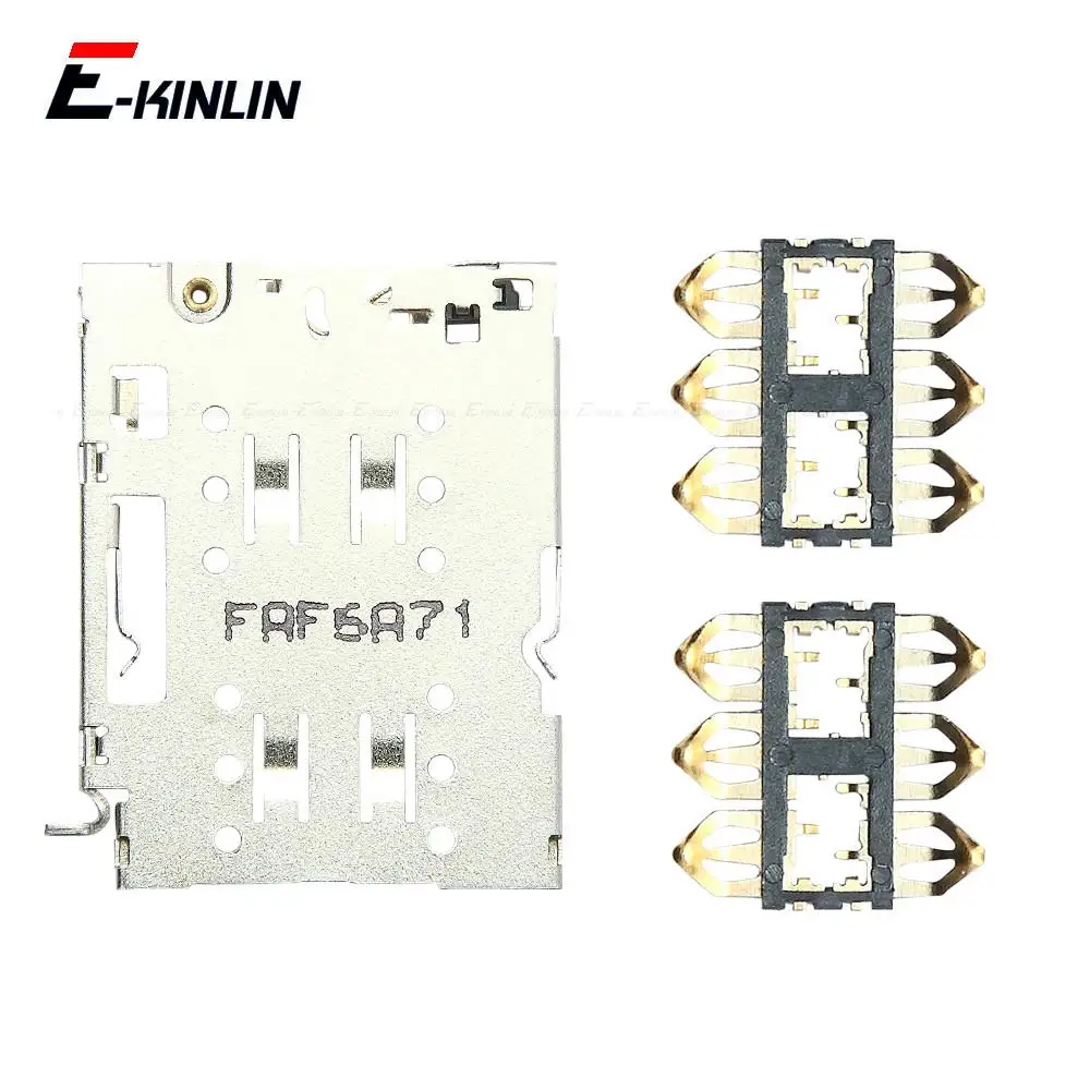 

Sim Card Reader Holder Slot connector Tray Socket connector For OnePlus 3 3T Parts