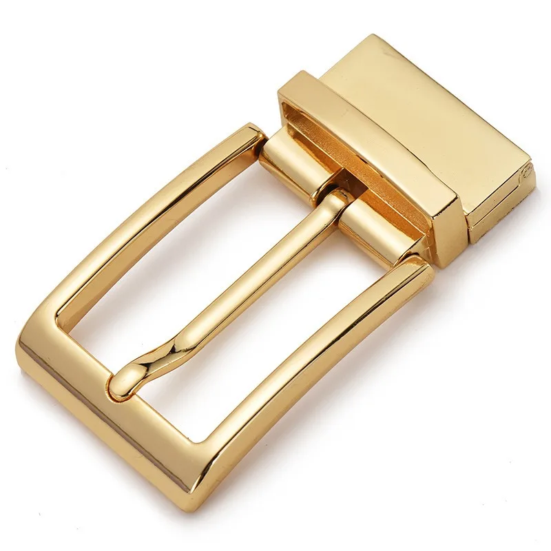 Men's Leather Belt Buckle with Rotating Pin Buckle, Belt Buckle, Pants Belt Buckle, Pin Buckle, Rotatable Buckle Head, 3.3-3.5c