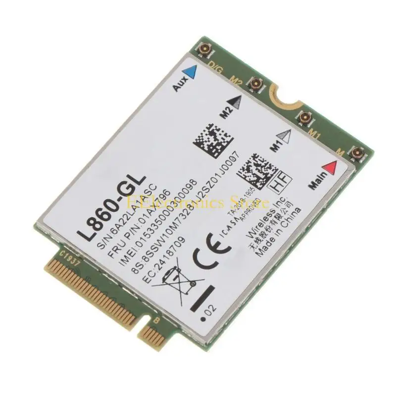 B03C Wireless NetworkCard Adapter Fibocom L860-GL Wwan 4G Module for