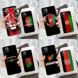 Afghanistan Flag Phone Case For iPhone 16 Pro 11 12 13 14 15 Pro Max Mini XS X XR 7 8 16 Plus Cover Coque