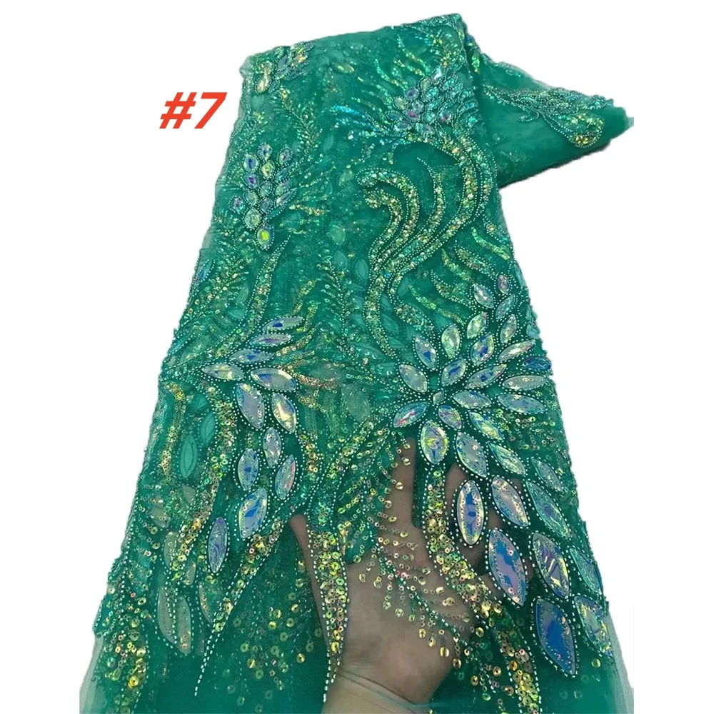 

Высокое качество с блестками, африканский нигерийский материал, кружевная тюлевая ткань для свадьбы с блестками, вышивка жениха, французские кружевные ткани