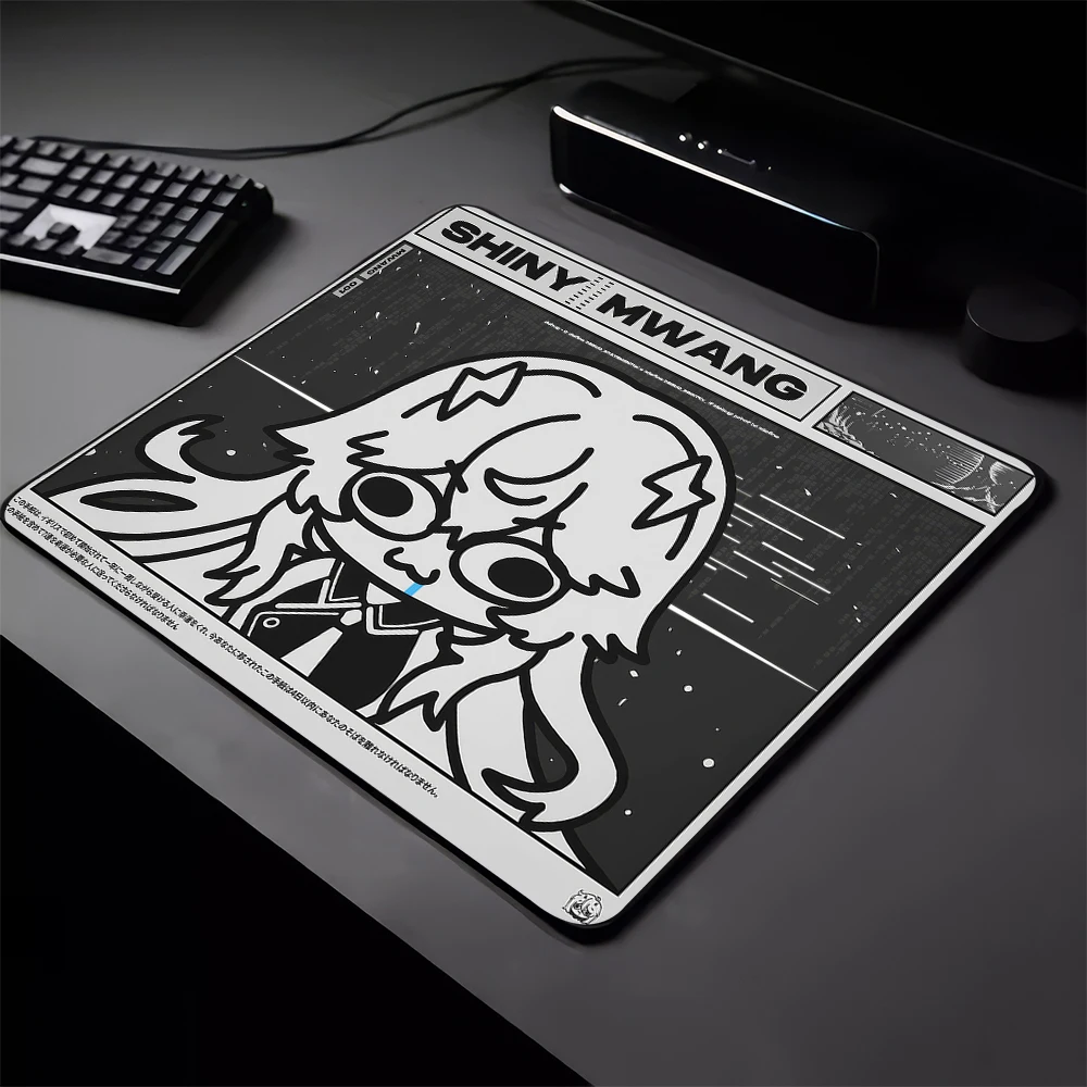 Tappetino per Mouse con superficie Ultrafine Gamer Kawaii Anime Girl Mousepad Balance tappetino per Mouse da gioco tappetino da scrivania per