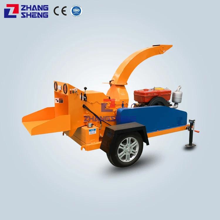Vemeer G asoline motor 15hp 22hp Baker Broyeur ramas Kubota máquina trituradora De madera Manual trituradora De jardín Trituradora De Ramas