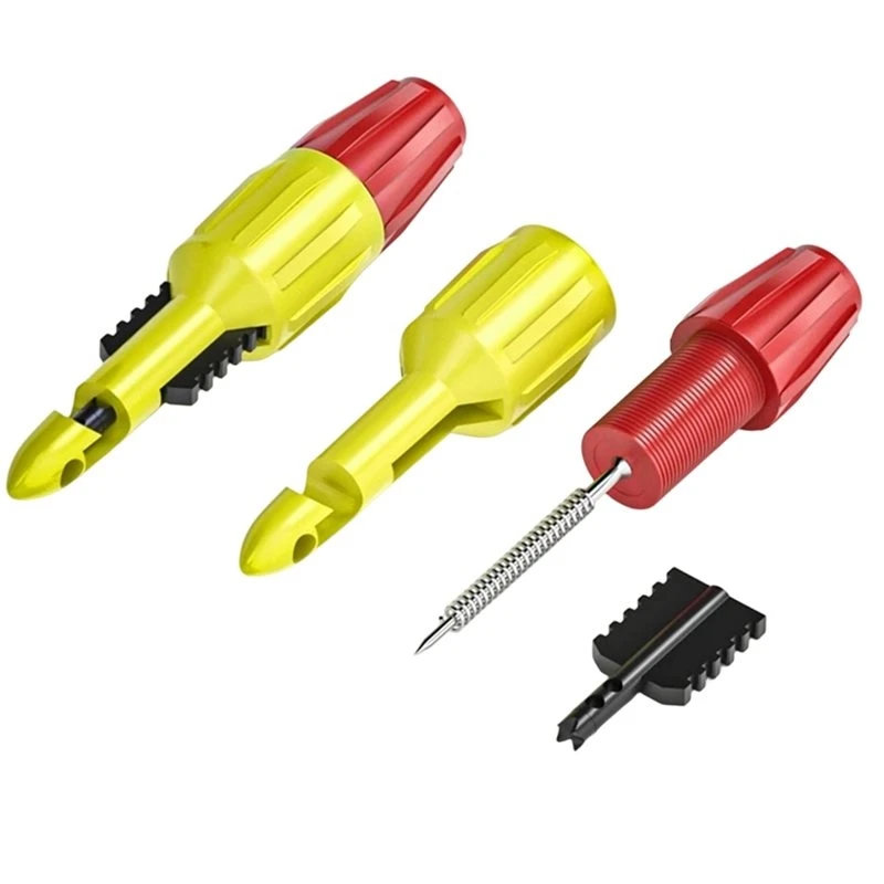 A48P-P30039 Test Hook Clip Insulation Wire Piercing Puncture Probe With 2Mm Socket Automotive Car Repair Tool