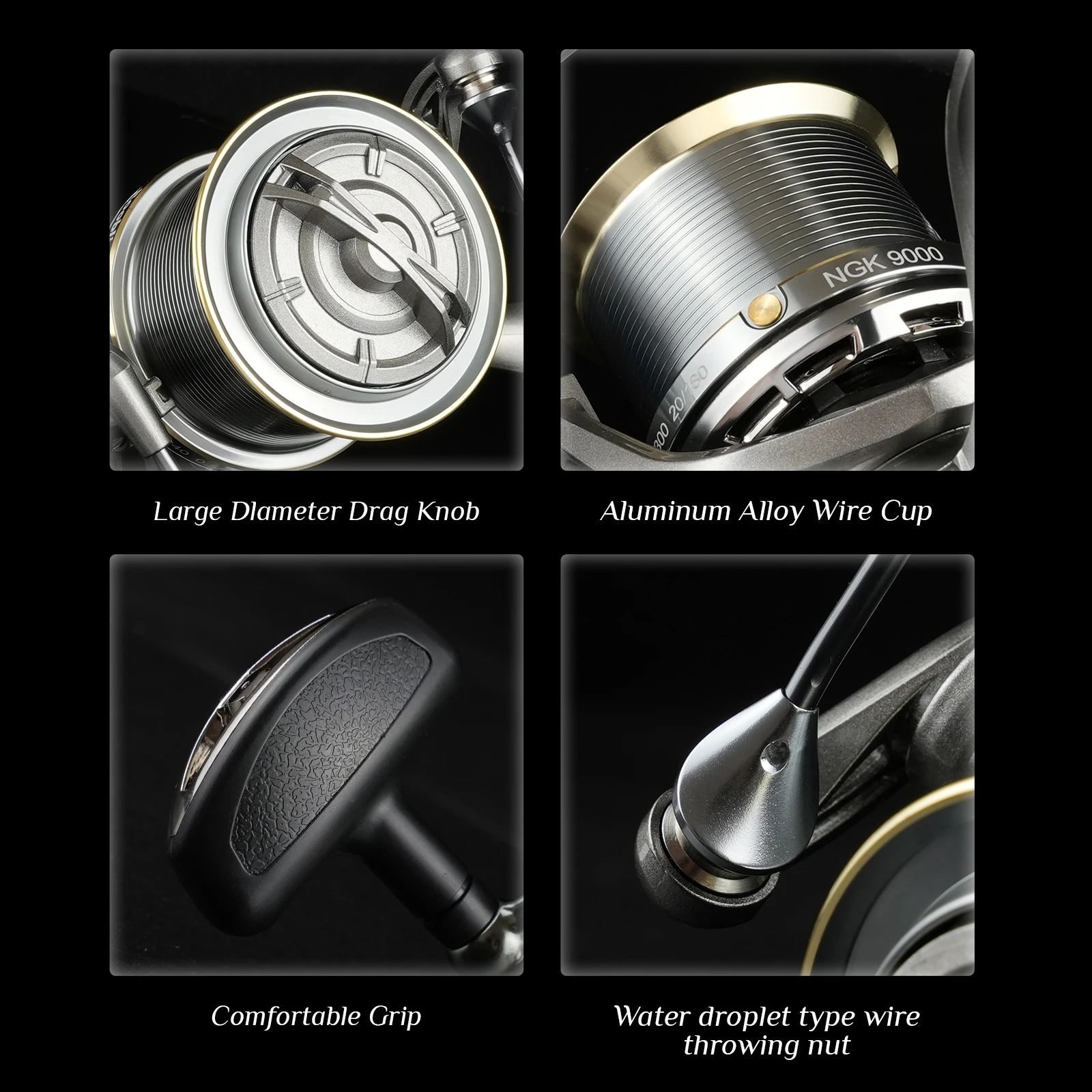 NGK nuevo 8000 9000 10000 1200 - Surf Reel reseña y precio
