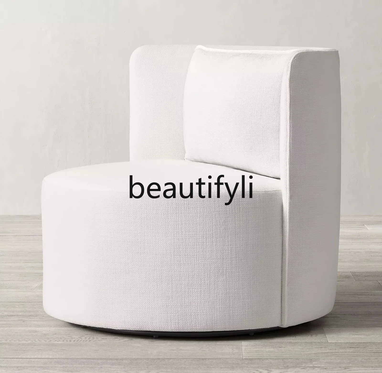 

Nordic Makeup Stool Home Vanity Stool Modern Living Room Light Luxury Simple Low Round Stool