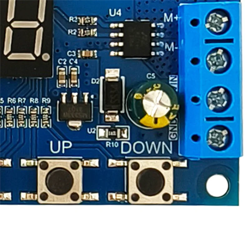 【รายการขายดี】DC 3.3V-15V มอเตอร์ไปข้างหน้าและย้อนกลับ Controller รอบอัตโนมัติ Timing Delay Module สัญญาณ Trigger Brushed M