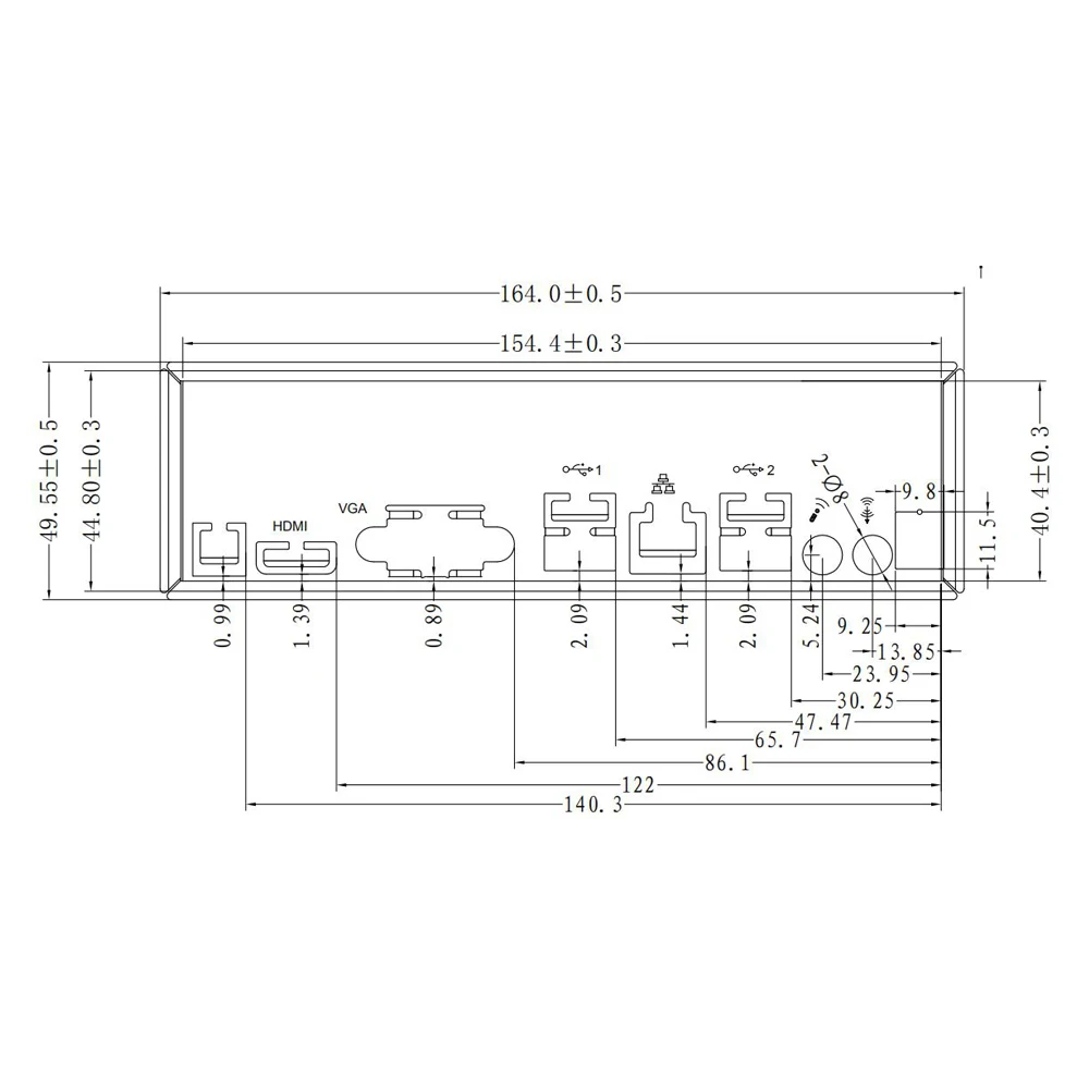 コンピュータ部品マザーボードコア Haswell EDP マザーボード屋外広告デジタル表示画面
