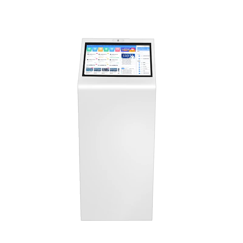 كشك المطعم مع الطابعة الحرارية والماسح الضوئي الخدمة الذاتية لأجل الطعام وأكشاك الدفع والطلب السريع للخدمة