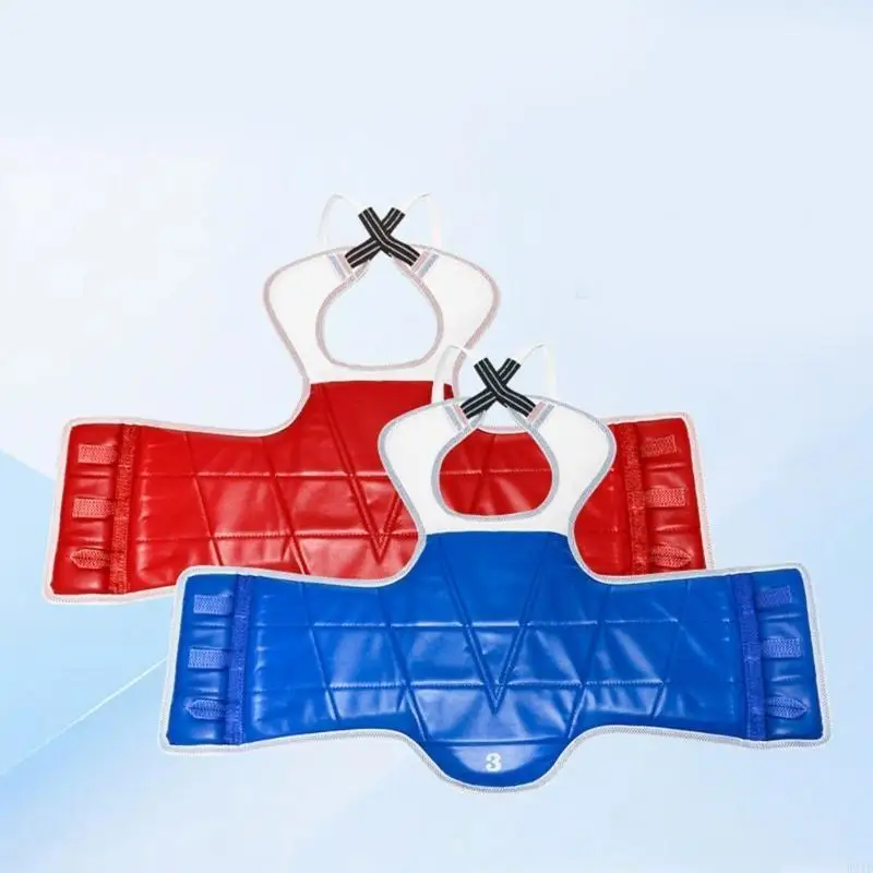 Taekwondo Training Chest Shield Enhances Flexibility Quick Releasing System