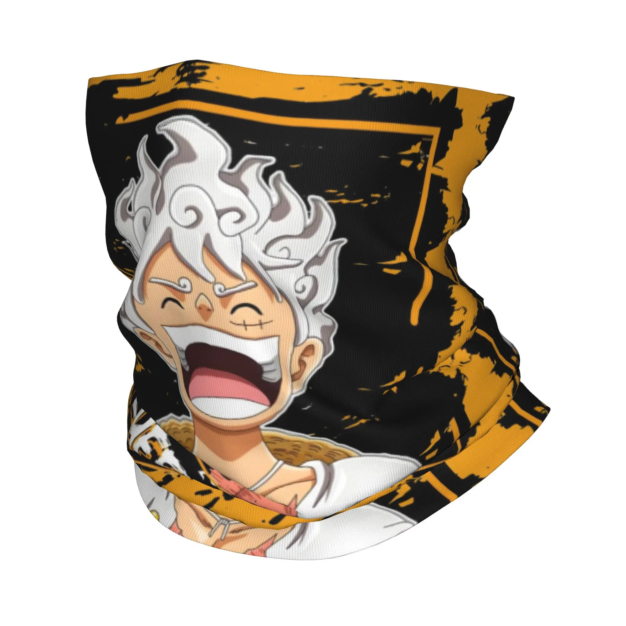 Custom One P-Pieces Bandana Winter Neck Warmer Men Windproof Wrap Face Scarf Hiking Anime Classic Manga Movie Gaiter Headband