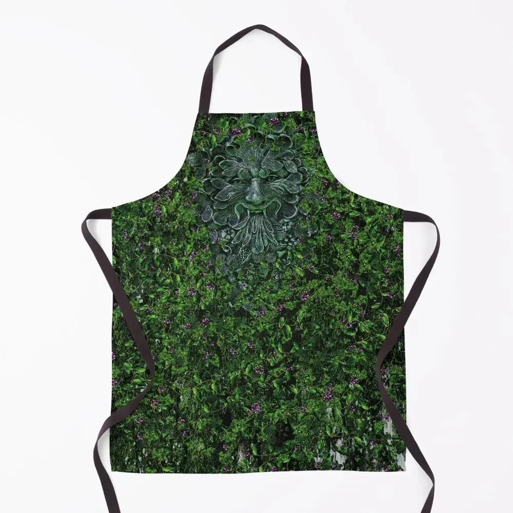 

THE GREEN MAN Apron kitchen and home Home Cleaning Apron