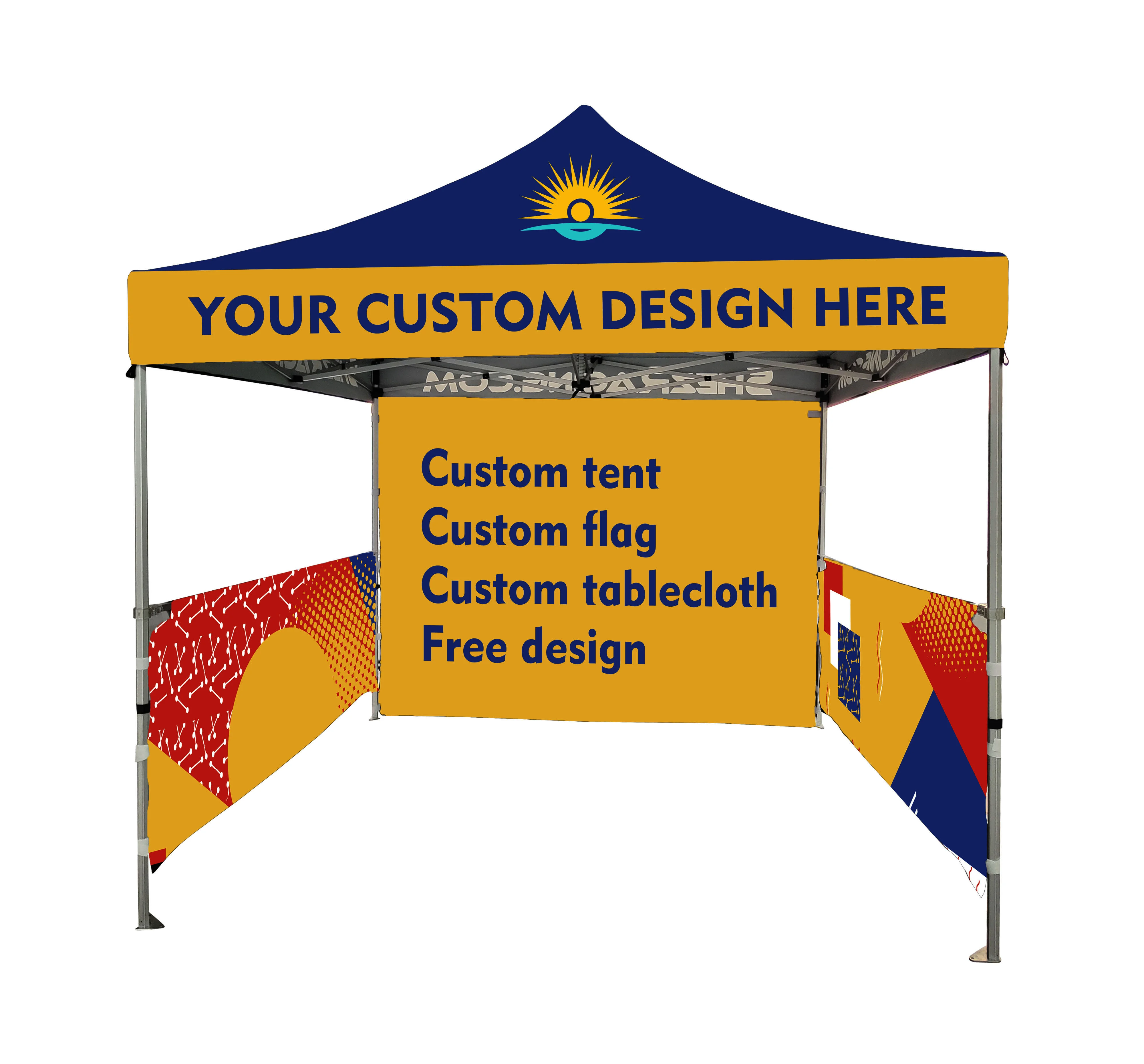 Heavy Duty Personalize 10ftx20ft Canopy Tent, Advertising Gazebo with logo, Aluminum barnum