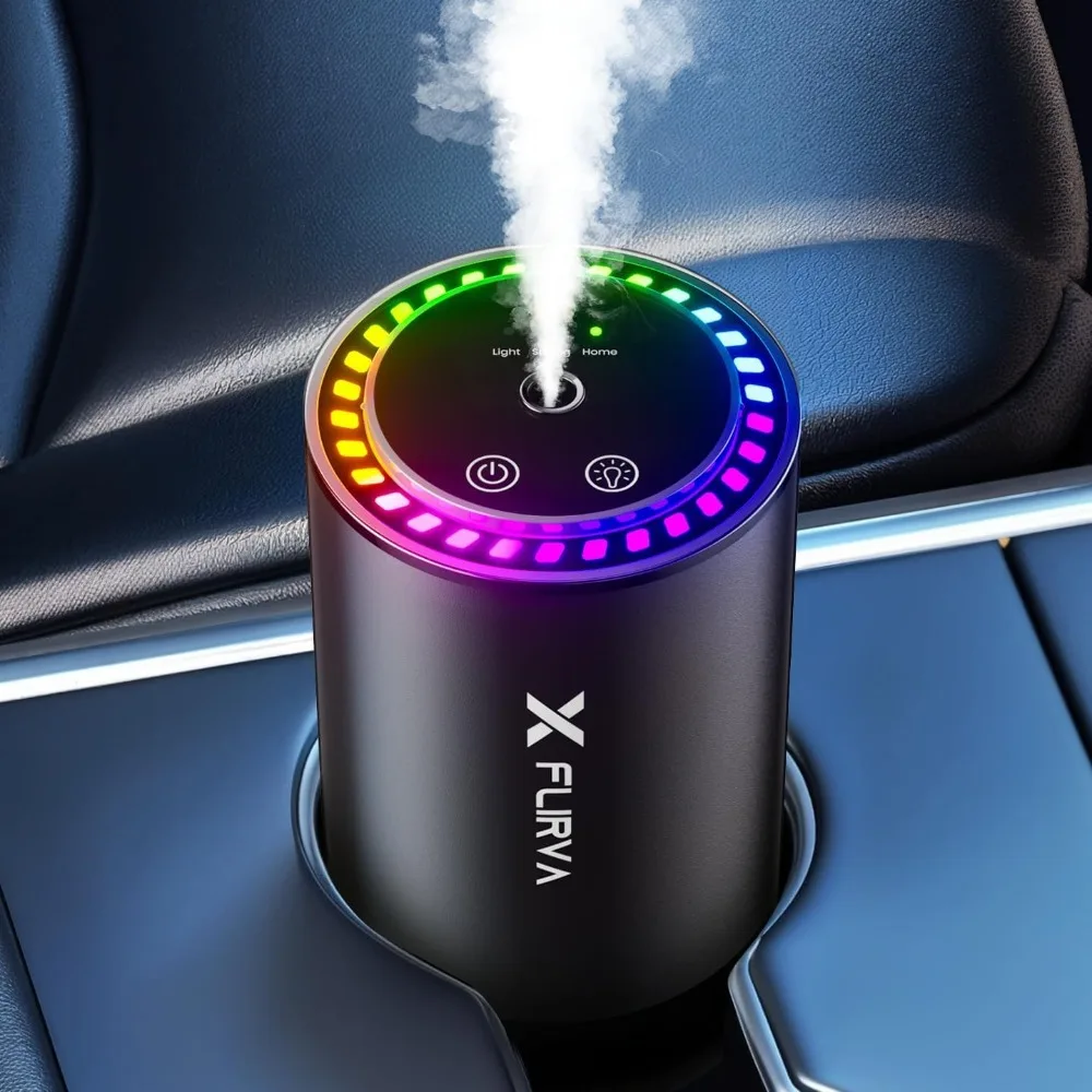 

Smart Car Air Freshener, Fast 5-Second Full-Car Freshener (2025 New) Enhanced Nano Mist Frag Technology, Auto On/Off, Adjustable