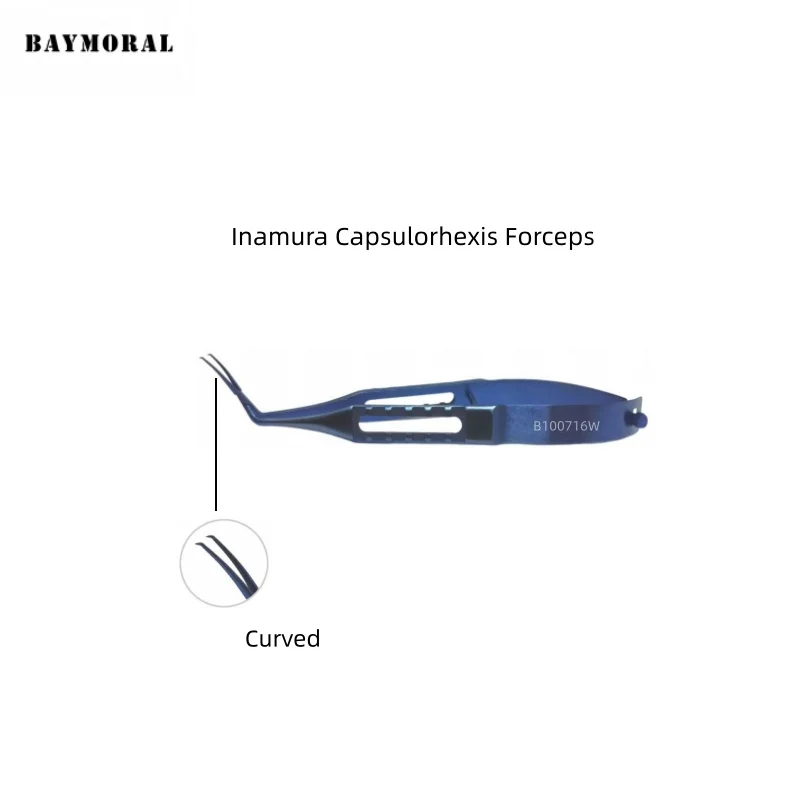 ملقط Inamura Capsulorhexis ملقط Inamura Capsulorhexis من التيتانيوم #2