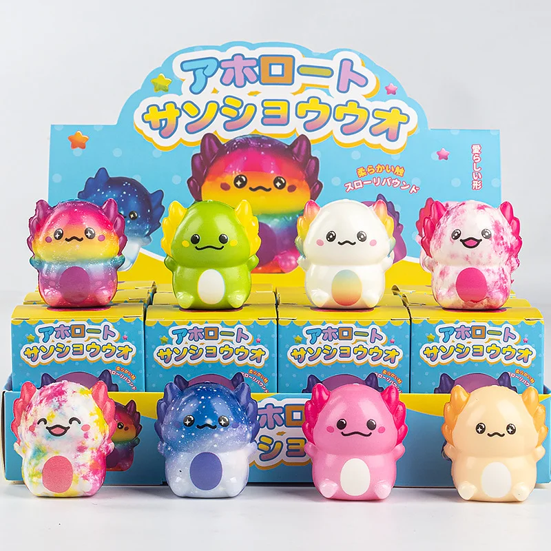 12 Stück/Box Langsam Aufsteigende Squishy-Spielzeuge Blind Box, Niedliche Entspannungsspielzeuge für Erwachsene Großhandel