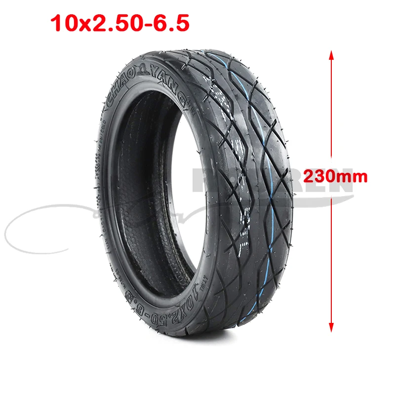 10X2.50-6.5 tubeless Tires fits for 10 inches Electric Scooter 36V 48V Motor Hub Front or Rear Wheel Vacuum tyres