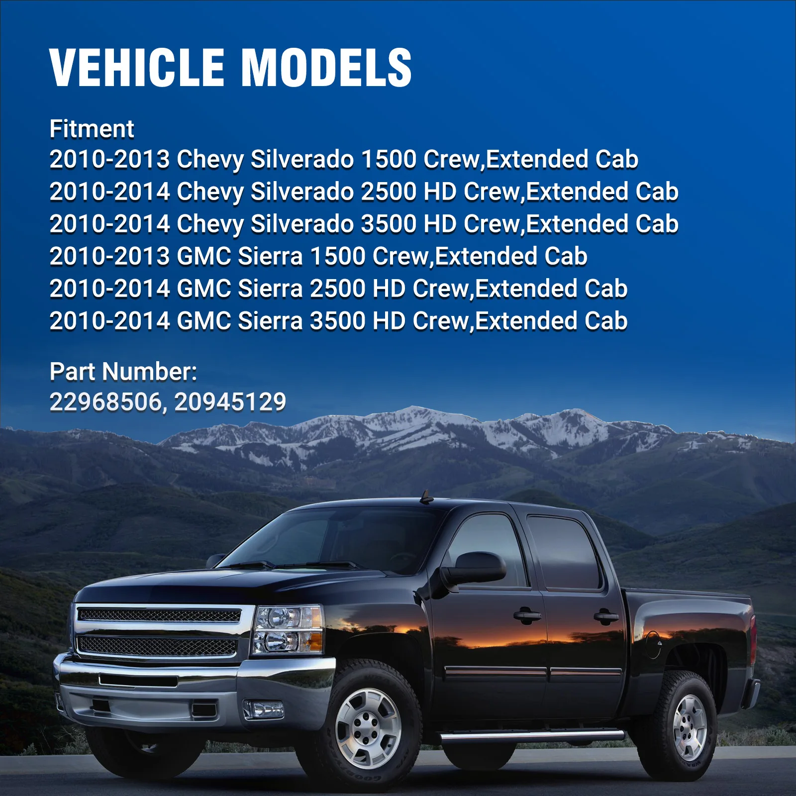 22968506 20945129 نافذة التبديل الحافة غطاء الجبهة اليسرى التحكم لوحة التبديل الكسوة ل 2010-2013 2014 تشيفي سيلفرادو جي إم سييرا #2