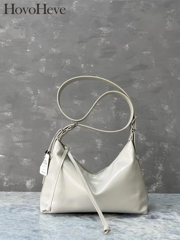 

Womens Designer Versatile Casual Soft Leather Shoulder Bag Cowhide Leather Crossbody Bag Handbags Elegant Ladies Underarm Bags