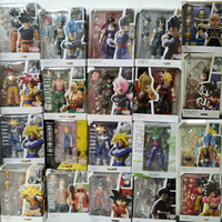 SHFiguarts Gogeta Gohan Piccolo Tenshinhan Master Roshi Jiren Vegeta Android Saiyan 4 Son Goku Majin Buu Broly Action Figure Toy
